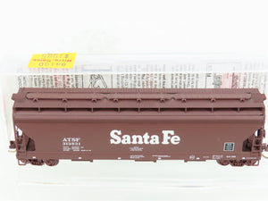 N Scale Micro-Trains MTL 94100 ATSF Santa Fe ACF 3-Bay Covered Hopper #313831