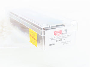 N Scale Micro-Trains MTL 94100 ATSF Santa Fe ACF 3-Bay Covered Hopper #313831