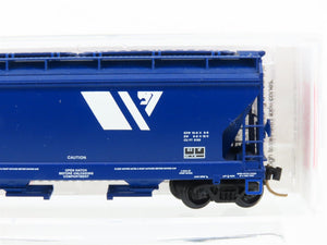 N Scale Micro-Trains MTL 94080 MRL Montana Rail Link 3-Bay Covered Hopper #51033
