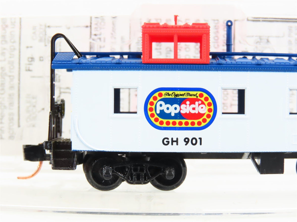 N Scale Micro-Trains MTL 100130 GN Popsicle Offset Cupola Steel Caboose #901