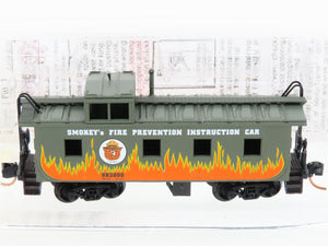 N Scale Micro-Trains MTL 100100 Smokey Bear Offset Cupola Caboose #X62000