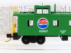 N Scale Micro-Trains MTL 100080 Pepsi-Cola Offset Cupola Steel Caboose #10007