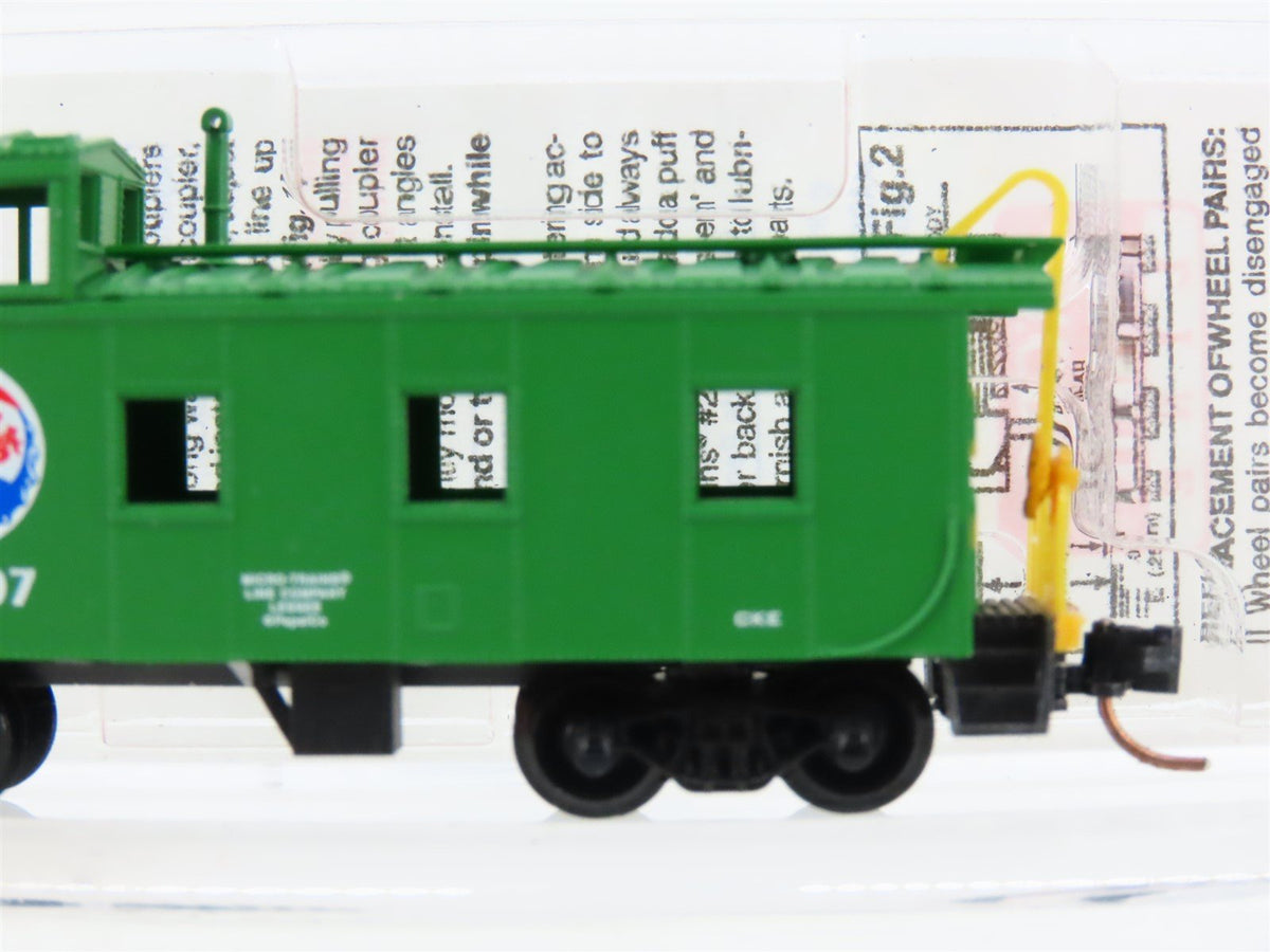 N Scale Micro-Trains MTL 100080 Pepsi-Cola Offset Cupola Steel Caboose #10007