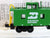N Micro-Trains MTL 100060 BN Burlington Northern Offset Cupola Caboose #11462
