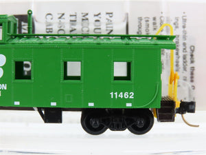 N Micro-Trains MTL 100060 BN Burlington Northern Offset Cupola Caboose #11462