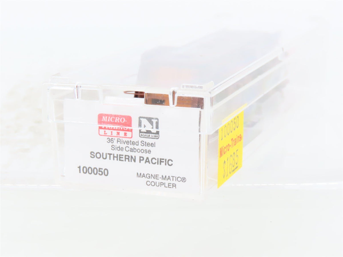 N Micro-Trains MTL 100050 SP Southern Pacific Offset Cupola Steel Caboose #1134