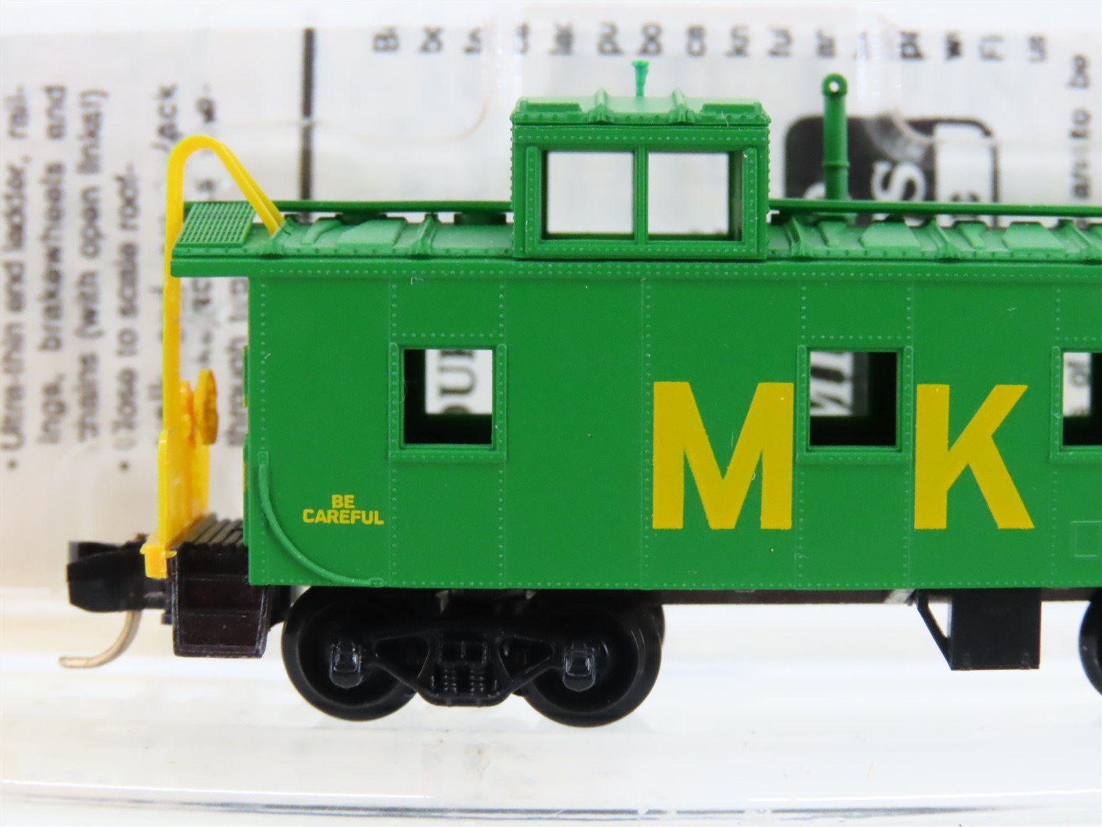 N Micro-Trains MTL 100040 MKT Missouri-Kansas-Texas Offset Cupola Caboose #12