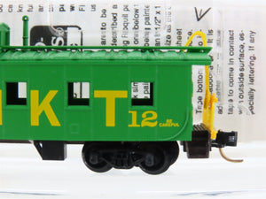N Micro-Trains MTL 100040 MKT Missouri-Kansas-Texas Offset Cupola Caboose #12