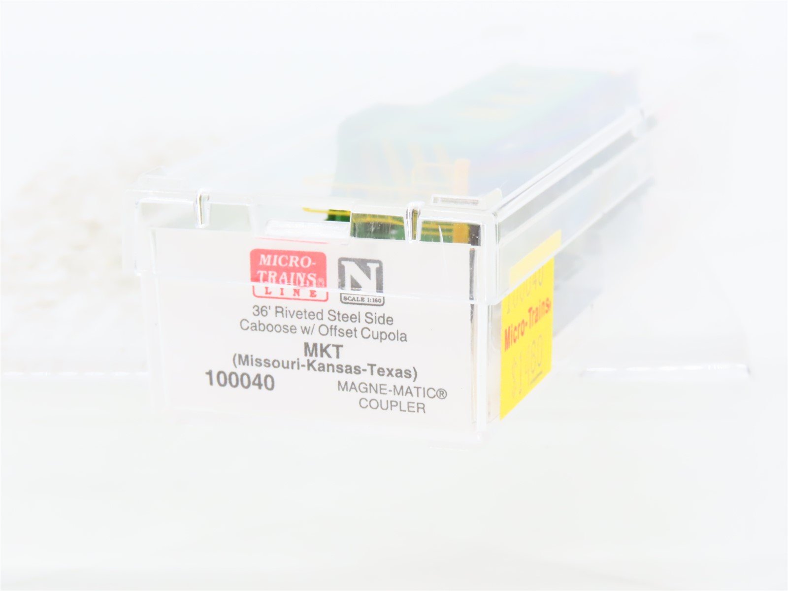 N Micro-Trains MTL 100040 MKT Missouri-Kansas-Texas Offset Cupola Caboose #12