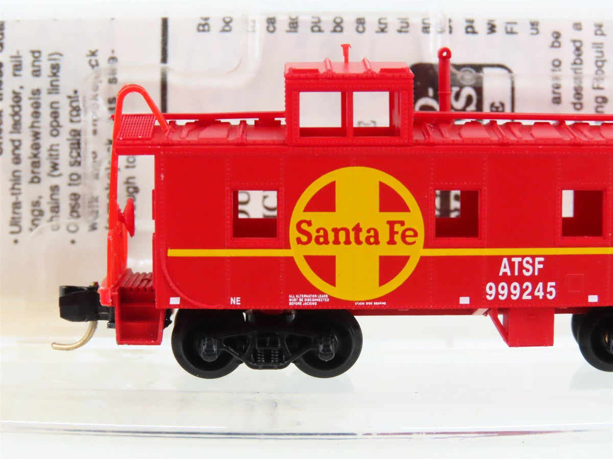 N Micro-Trains MTL 100030 ATSF Santa Fe 36&#39; Offset Cupola Steel Caboose #999245