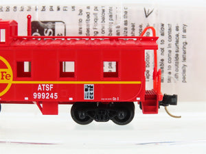 N Micro-Trains MTL 100030 ATSF Santa Fe 36' Offset Cupola Steel Caboose #999245