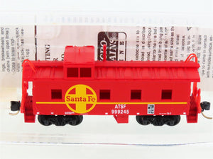 N Micro-Trains MTL 100030 ATSF Santa Fe 36' Offset Cupola Steel Caboose #999245