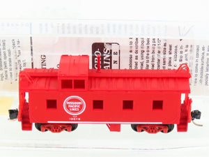 N Micro-Trains MTL 100020 MP Missouri Pacific Lines Offset Cupola Caboose #13075