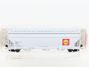 N Scale Micro-Trains MTL 94210 SNFX Shell Oil ACF 3-Bay Covered Hopper #4610