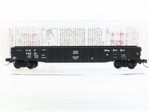 N Micro-Trains MTL 105520 NKP Nickel Plate Road 50' Fixed End Gondola #44801