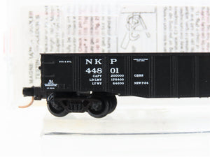 N Micro-Trains MTL 105520 NKP Nickel Plate Road 50' Fixed End Gondola #44801