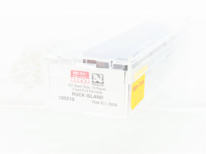 N Scale Micro-Trains MTL 105510 RI Rock Island 50' Fixed End Gondola #3958