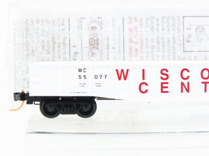 N Micro-Trains MTL 105090 WC Wisconsin Central 50' Fixed End Gondola #55077