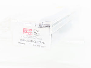 N Micro-Trains MTL 105090 WC Wisconsin Central 50' Fixed End Gondola #55077