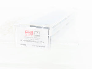 N Micro-Trains MTL 105080 N&W Norfolk & Western 50' Fixed End Gondola #98863