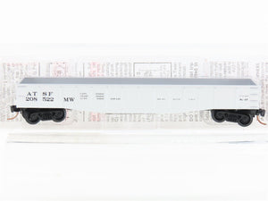 N Scale Micro-Trains MTL 105060 ATSF Santa Fe MoW 50' Fixed End Gondola #208522