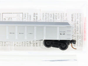 N Scale Micro-Trains MTL 105060 ATSF Santa Fe MoW 50' Fixed End Gondola #208522
