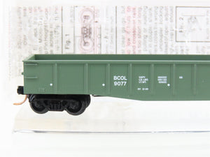 N Micro-Trains MTL 105050 BCOL British Columbia 50' Fixed End Gondola #9077