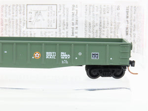 N Micro-Trains MTL 105050 BCOL British Columbia 50' Fixed End Gondola #9077