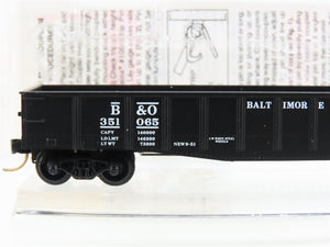 N Micro-Trains MTL 105030 B&O Baltimore & Ohio 50' Fixed End Gondola #351065