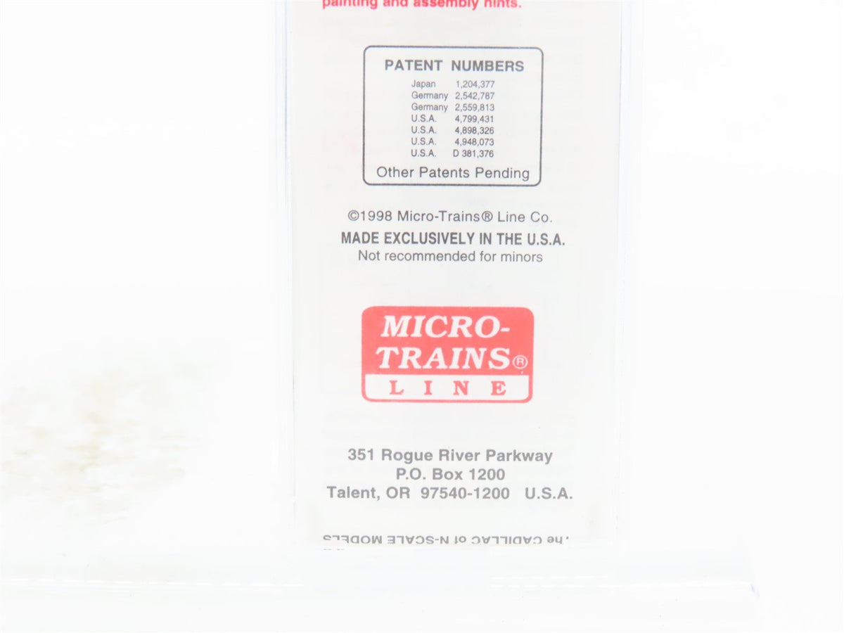 N Micro-Trains MTL 105030 B&amp;O Baltimore &amp; Ohio 50&#39; Fixed End Gondola #351065