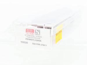 N Scale Micro-Trains MTL 105020 PRR Pennsylvania 50' Fixed End Gondola #376611