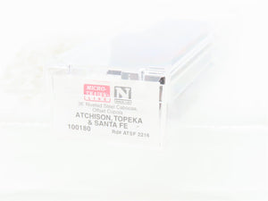 N Scale Micro-Trains MTL 100180 ATSF Santa Fe Offset Cupola Steel Caboose #2216