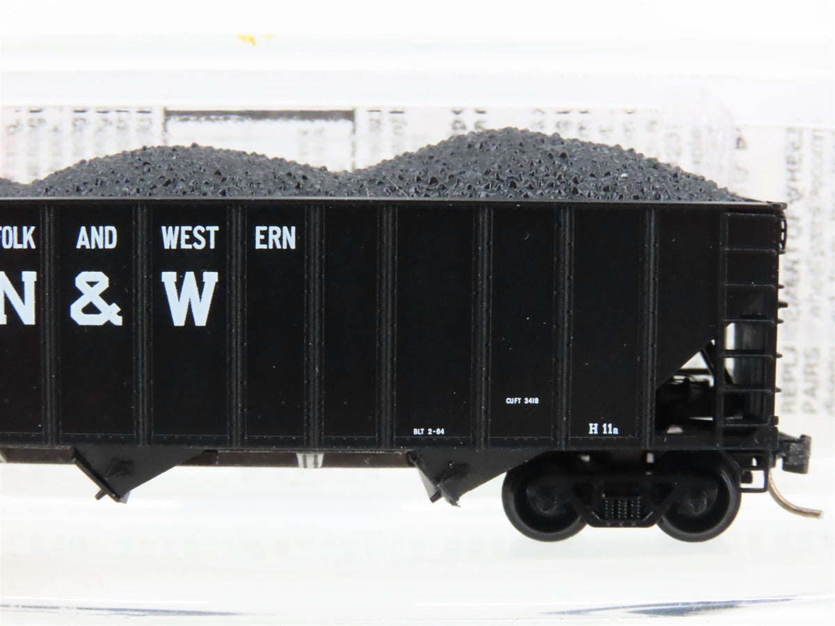 N Micro-Trains MTL 108010 N&amp;W Norfolk &amp; Western 3-Bay Hopper #92748 w/ Load