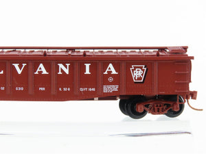 N Scale Micro-Trains MTL 106080 PRR Pennsylvania 50' Covered Gondola #376704