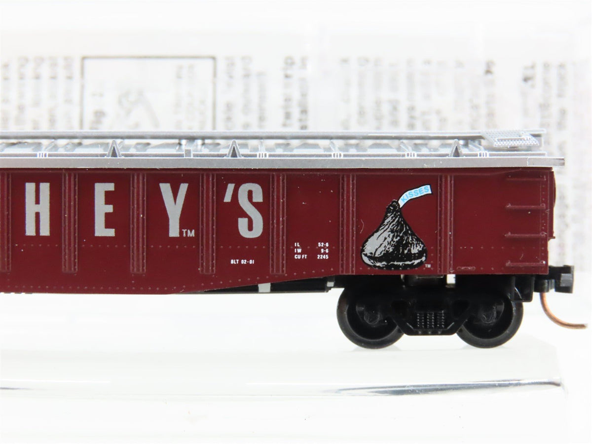 N Scale Micro-Trains MTL 106060 HFC Hershey&#39;s Kisses 50&#39; Covered Gondola #1011