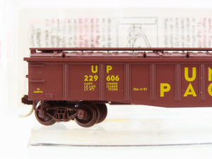 N Scale Micro-Trains MTL 106020 UP Union Pacific 50' Covered Gondola #229606