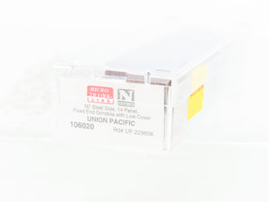 N Scale Micro-Trains MTL 106020 UP Union Pacific 50' Covered Gondola #229606