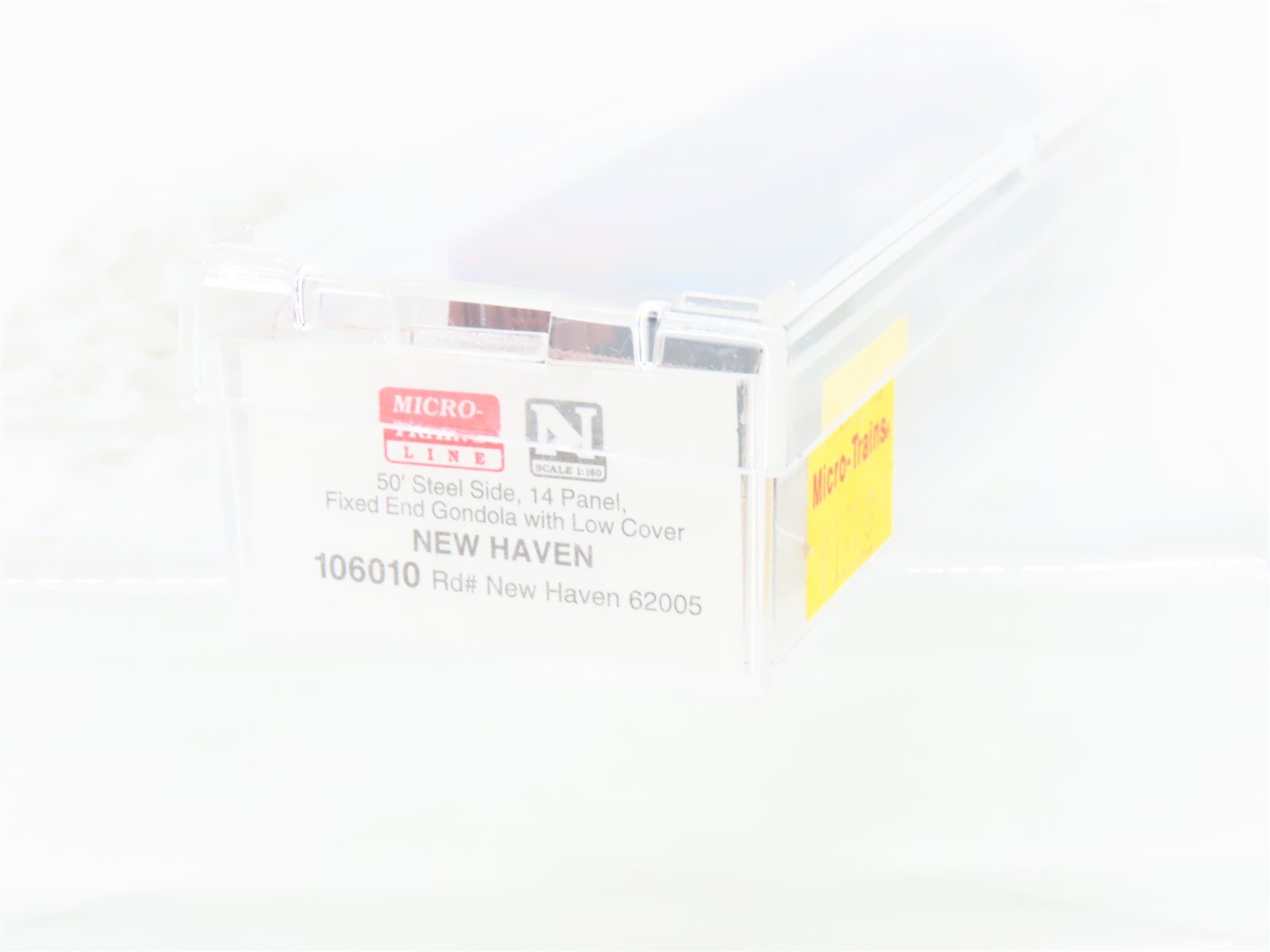 N Scale Micro-Trains MTL 106010 NH New Haven 50' Covered Gondola #62005