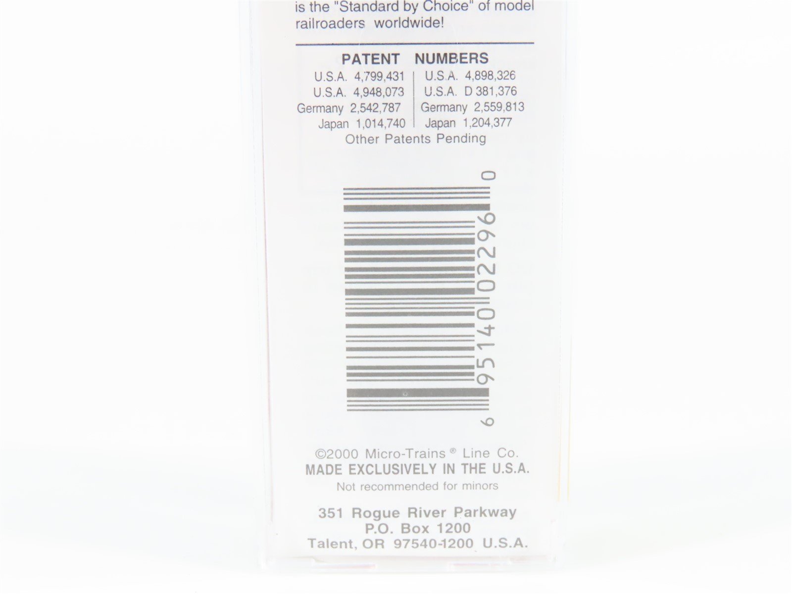 N Scale Micro-Trains MTL 105540 GN Great Northern 50' Fixed End Gondola #72839