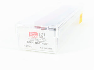N Scale Micro-Trains MTL 105540 GN Great Northern 50' Fixed End Gondola #72839