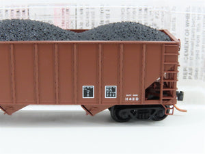 N Scale Micro-Trains MTL 108030 CR Conrail 100-Ton 3-Bay Hopper #480709 w/ Load