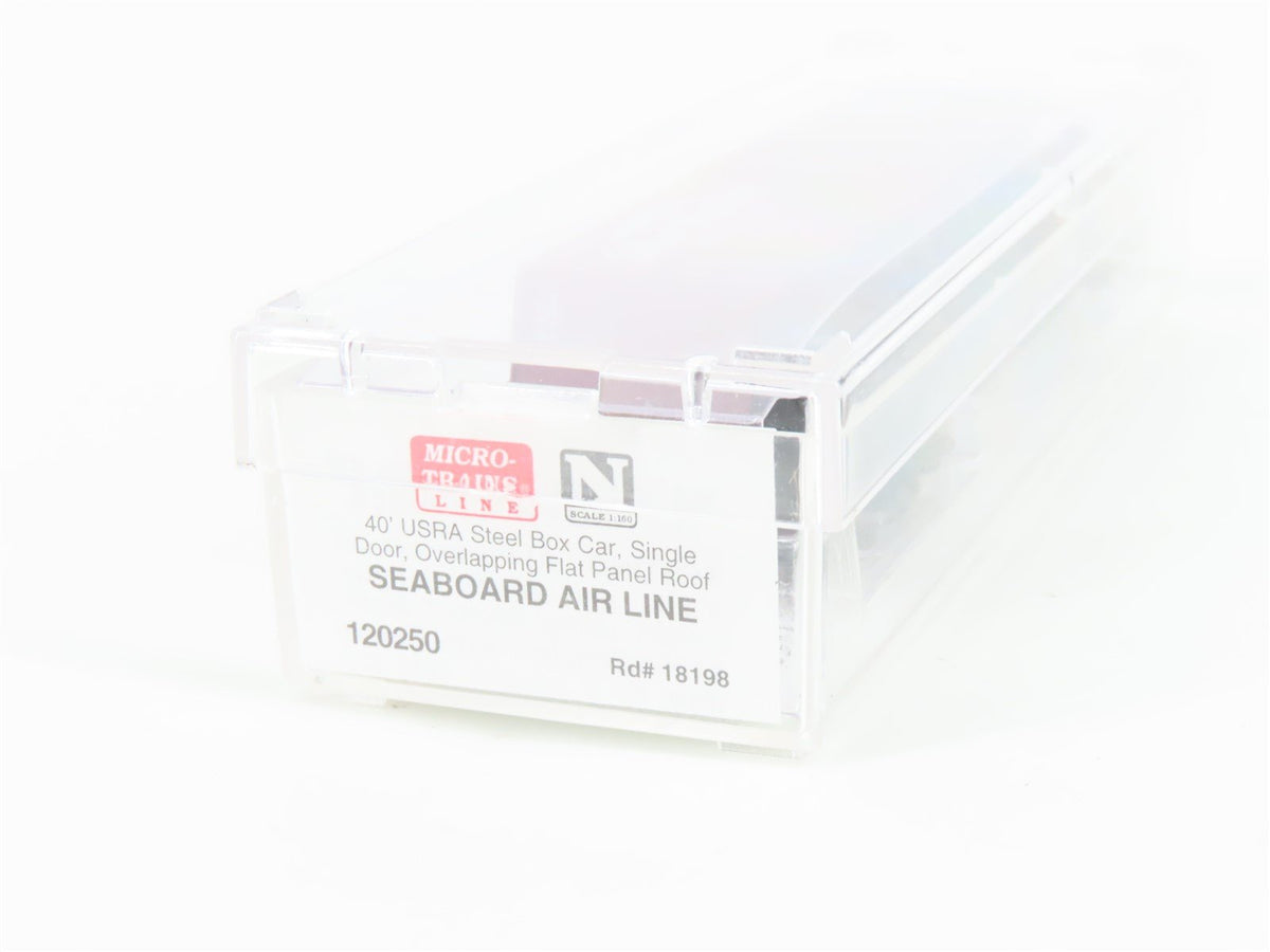 N Micro-Trains MTL 120250 SAL &quot;Silver Meteor&quot; 40&#39; Single Door Box Car #18198