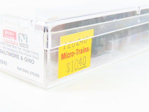 N Micro-Trains MTL 120240 B&O Baltimore & Ohio 40' Single Door Box Car #276383