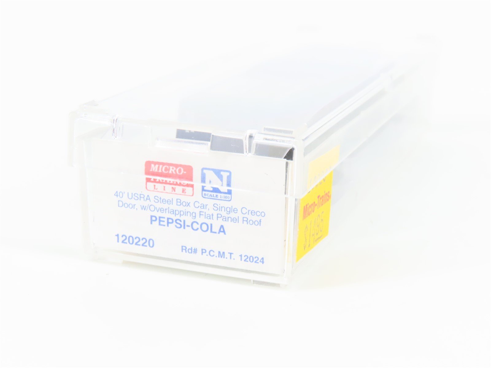 N Micro-Trains MTL 120220 PCMT Pepsi-Cola Empty Bottle Service Box Car #12024