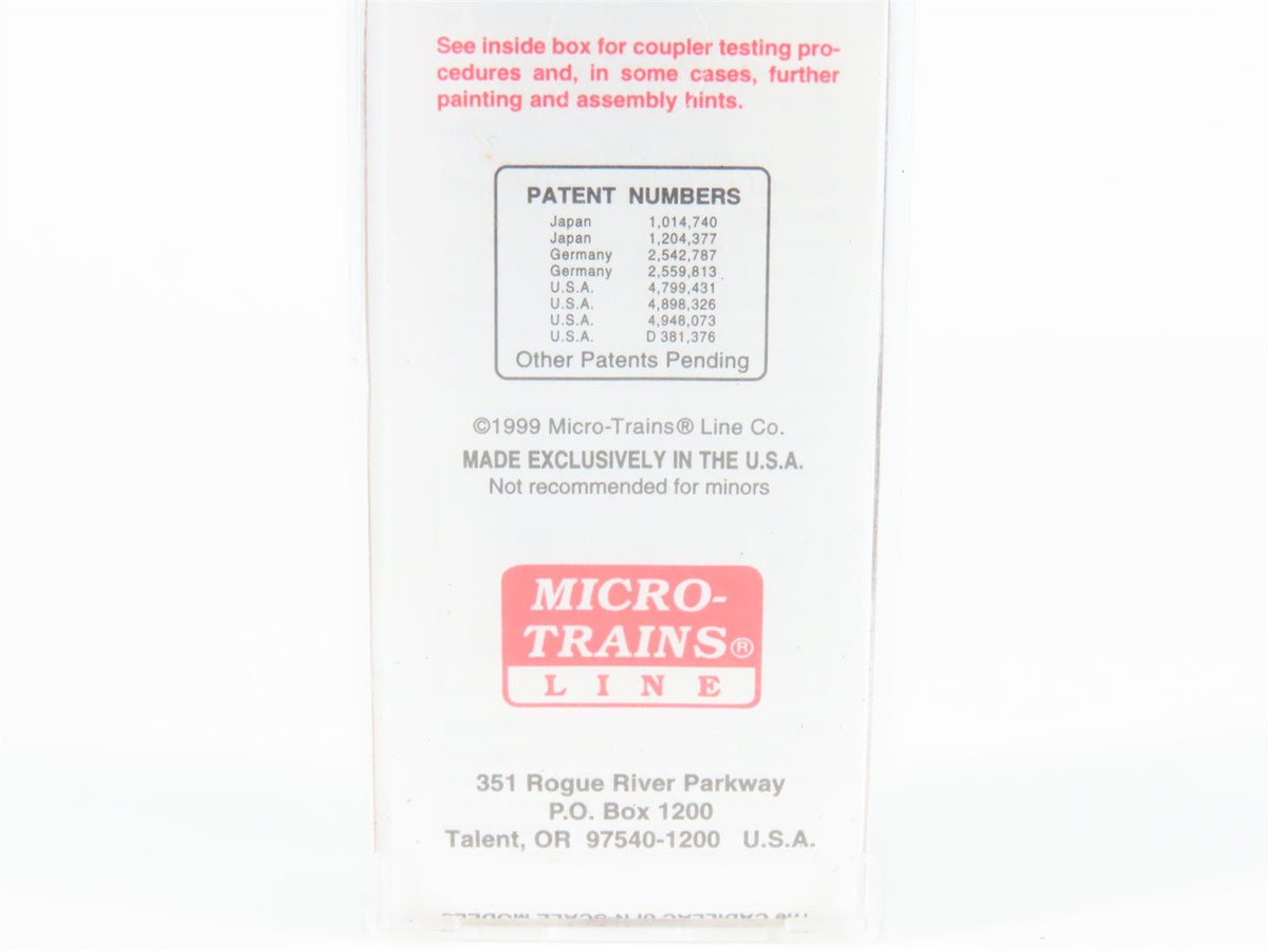 N Micro-Trains MTL 120210 B&amp;O Baltimore &amp; Ohio 40&#39; Single Door Box Car #272500