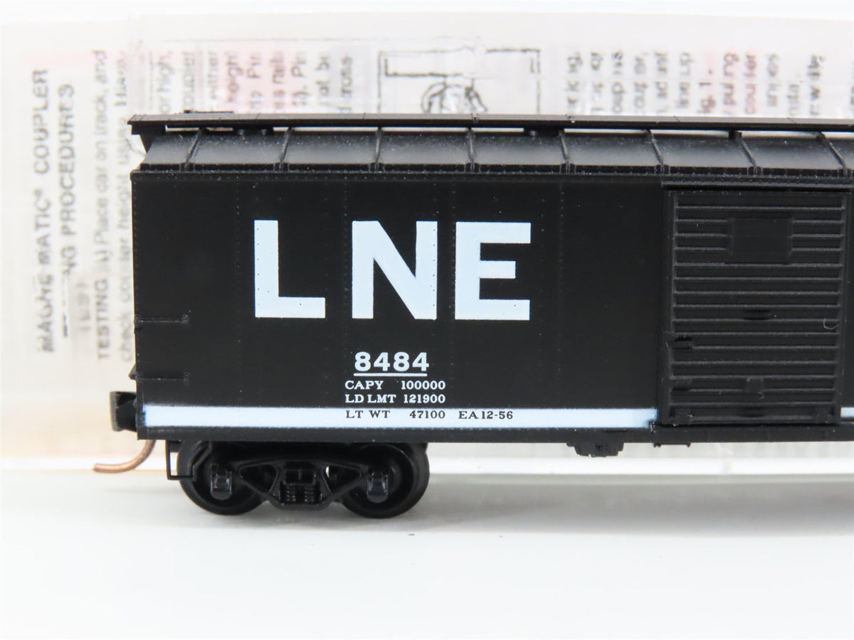 N Scale Micro-Trains MTL 120030 LNE Lehigh &amp; New England 40&#39; Box Car #8484