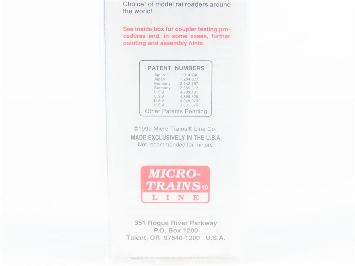 N Scale Micro-Trains MTL 120030 LNE Lehigh &amp; New England 40&#39; Box Car #8484