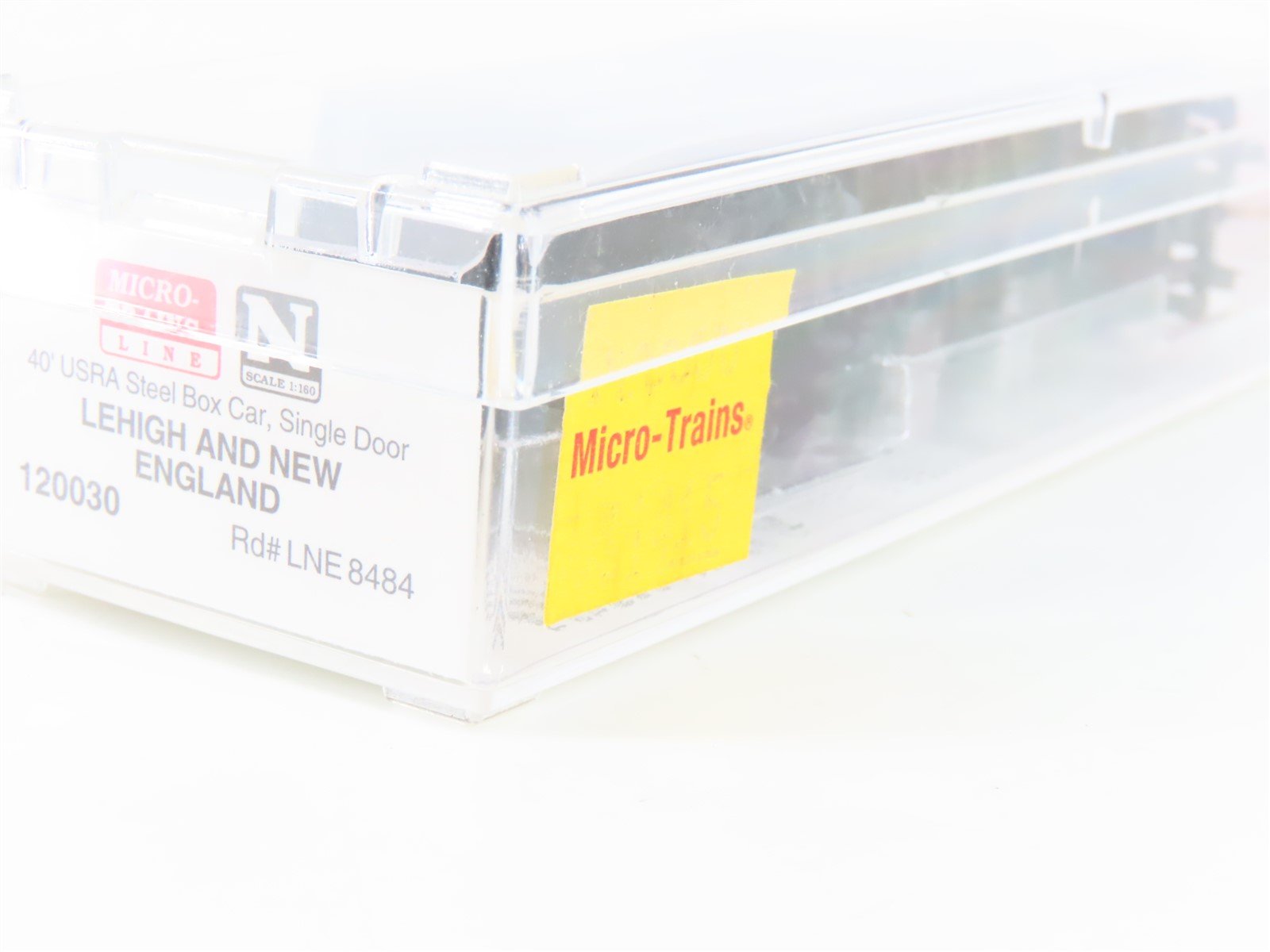 N Scale Micro-Trains MTL 120030 LNE Lehigh & New England 40' Box Car #8484