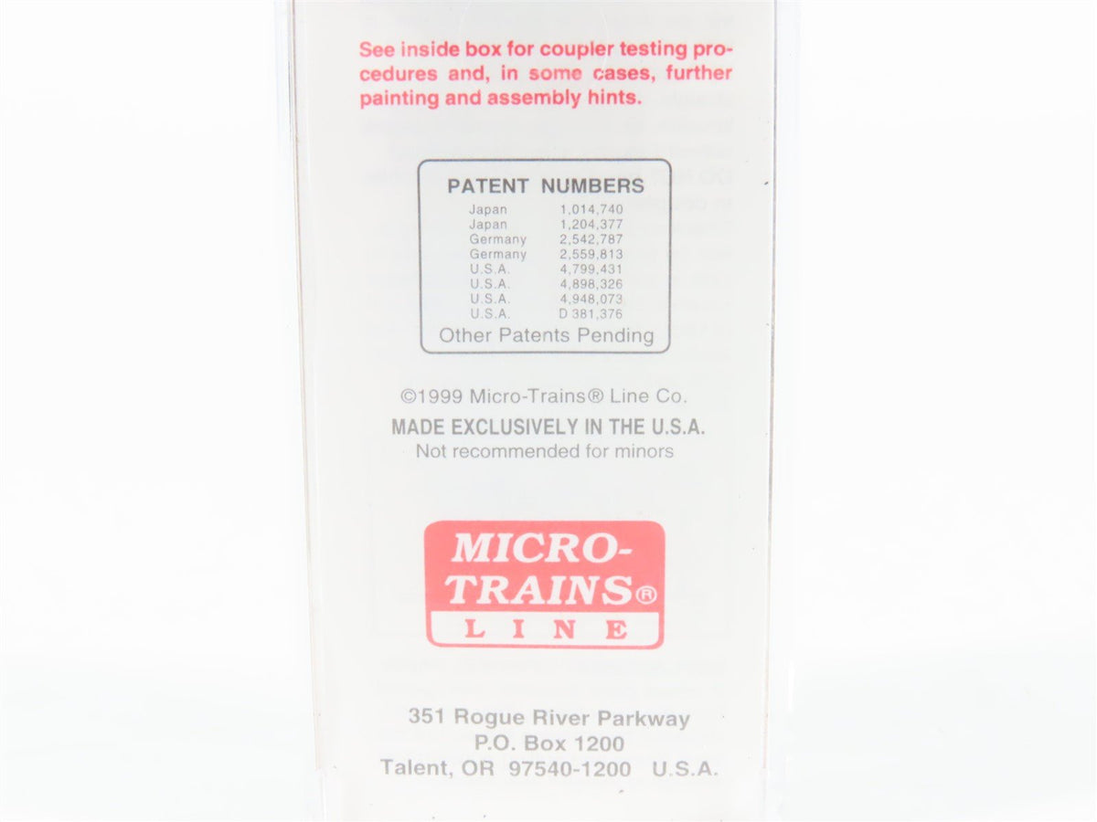 N Scale Micro-Trains MTL 120010 RDG Reading 40&#39; Single Door Box Car #101999