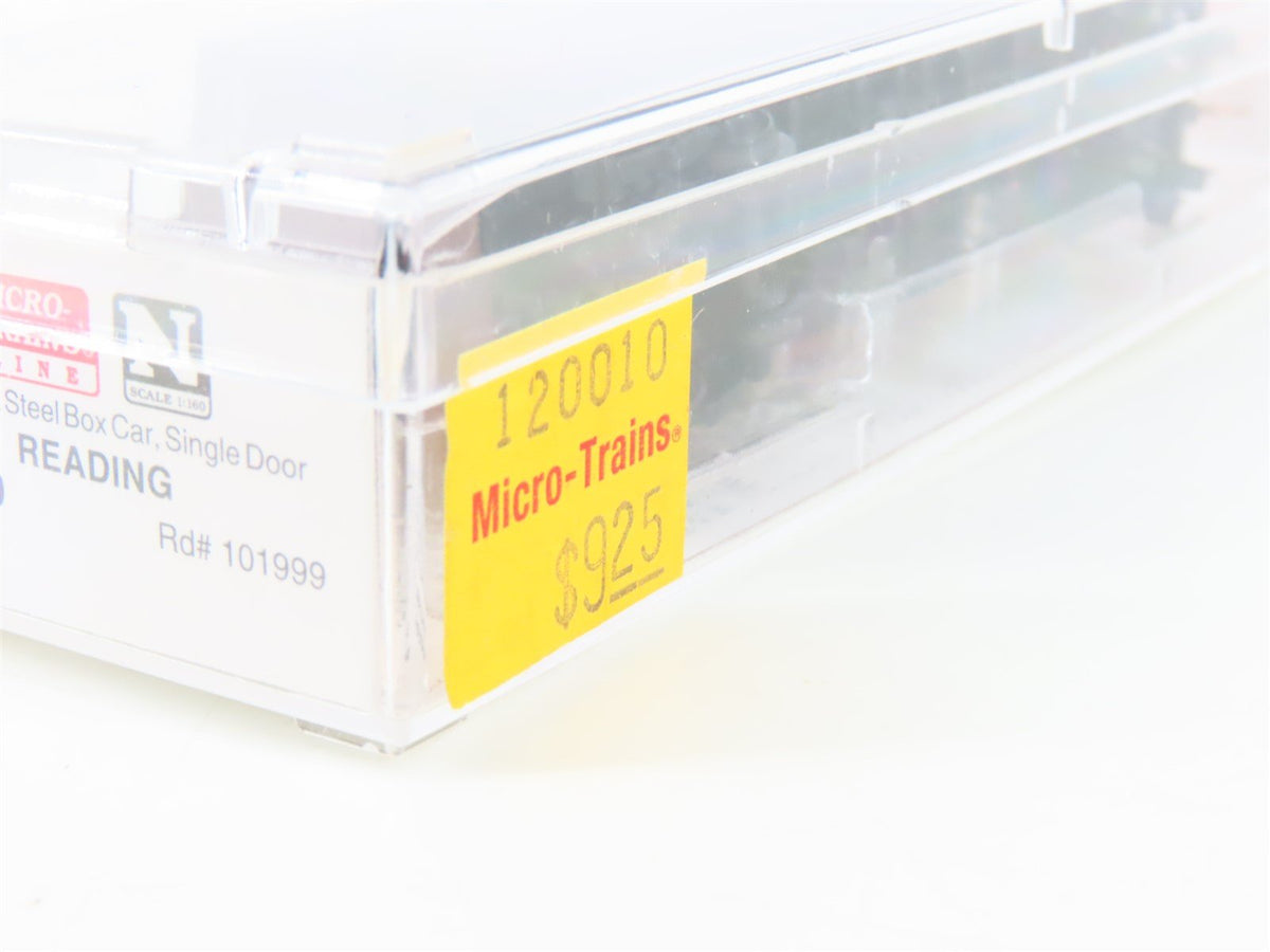 N Scale Micro-Trains MTL 120010 RDG Reading 40&#39; Single Door Box Car #101999